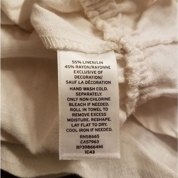 Norstrom BP Linen Blend Top sz Medium - Picture 8 of 8